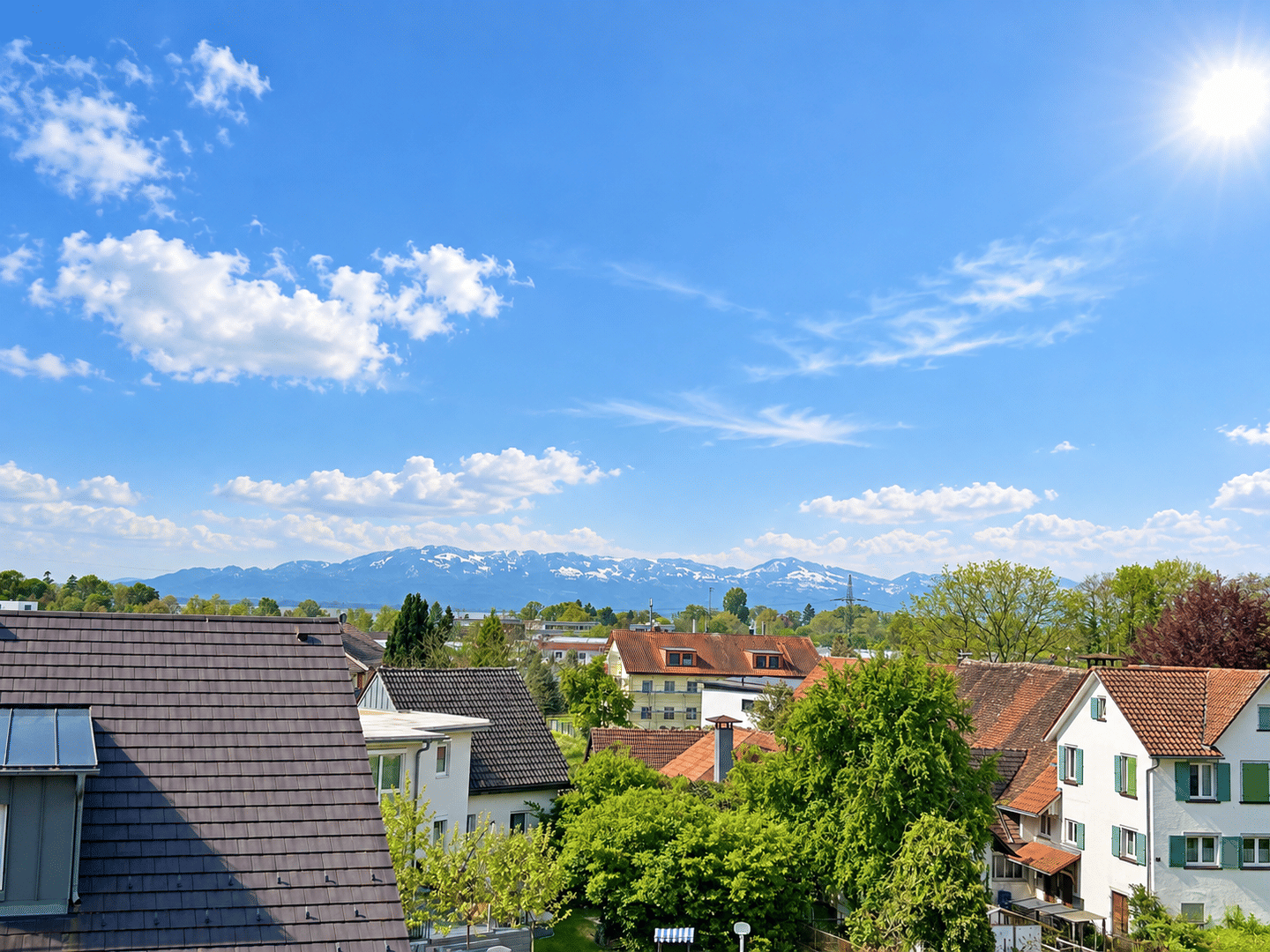Dachgeschosswohnung mit Berg- und Seeblick, 88131 Lindau (Bodensee)