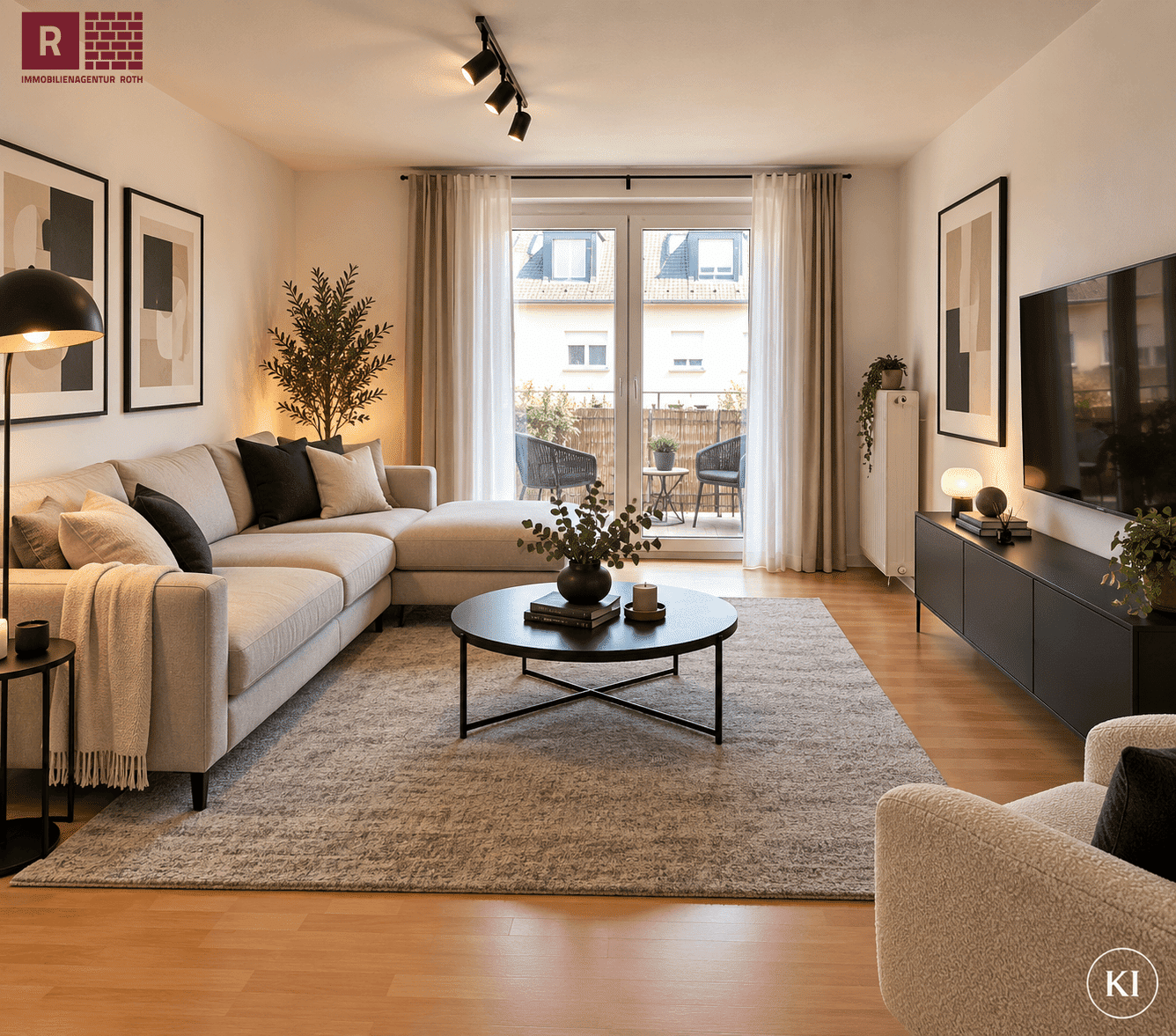 Westendlage mit Weitblick – charmante 2-Zimmer-Wohnung mit Balkon im 4. Obergeschoss, 60323 Frankfurt am Main (Westend-Nord Westend-Süd)