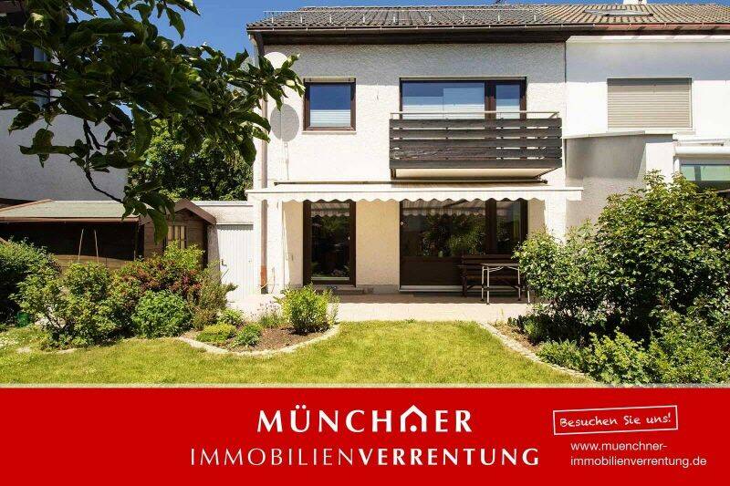 Zuhause für Familien – Klassische Doppelhaushälfte mit sonnigem Südgarten u. Einzelgarage, 85579 Neubiberg