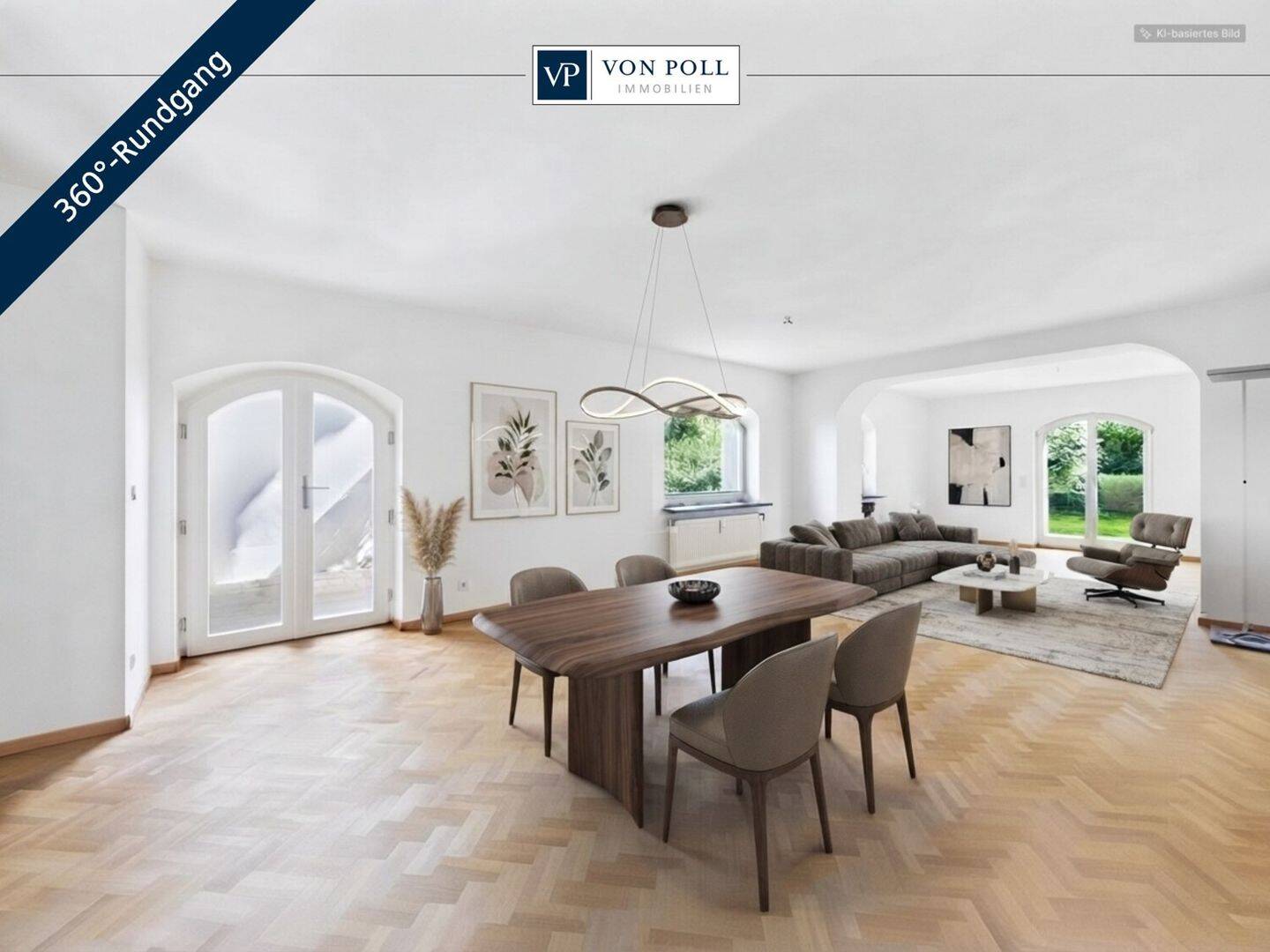 Erlenstegens feine Seite: Altbau-Traum mit edlem Parkett, Sonnenterrasse & eigenem Garten-Reich, 90491 Nürnberg