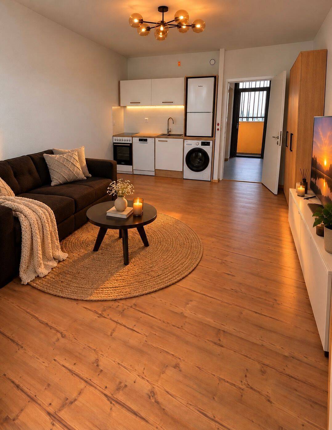 renovierte & möblierte 1Zimmer-Wohnung – Erstbezug nach Renovierung mit moderner Einbauküche, 91056 Erlangen