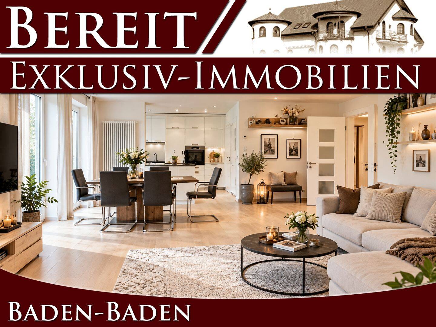 3-Zimmer-ETW mit Terrasse, Gartenanteil und TG-Stellplatz, 76530 Baden-Baden (Ebersteinburg Innenstadt Lichtental Varnhalt Weststadt)