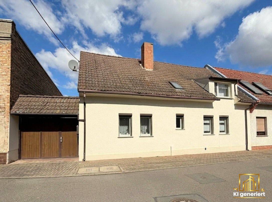 Ihr Zuhause in Brehna – Gemütliches Einfamilienhaus mit Garten, 2 Garagen und Heizung von 2013!, 6796 Sandersdorf-Brehna