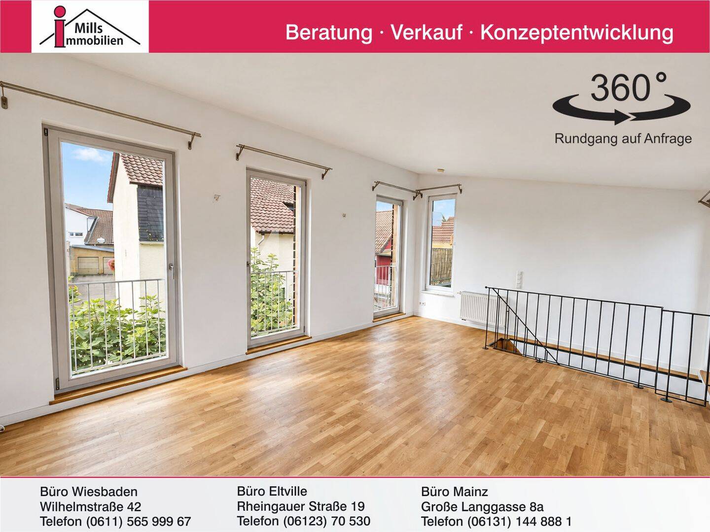 Liebevoll saniertes Einfamilienhaus mit hübschen Innenhof in guter Lage, 55126 Mainz (Finthen Layenhof)
