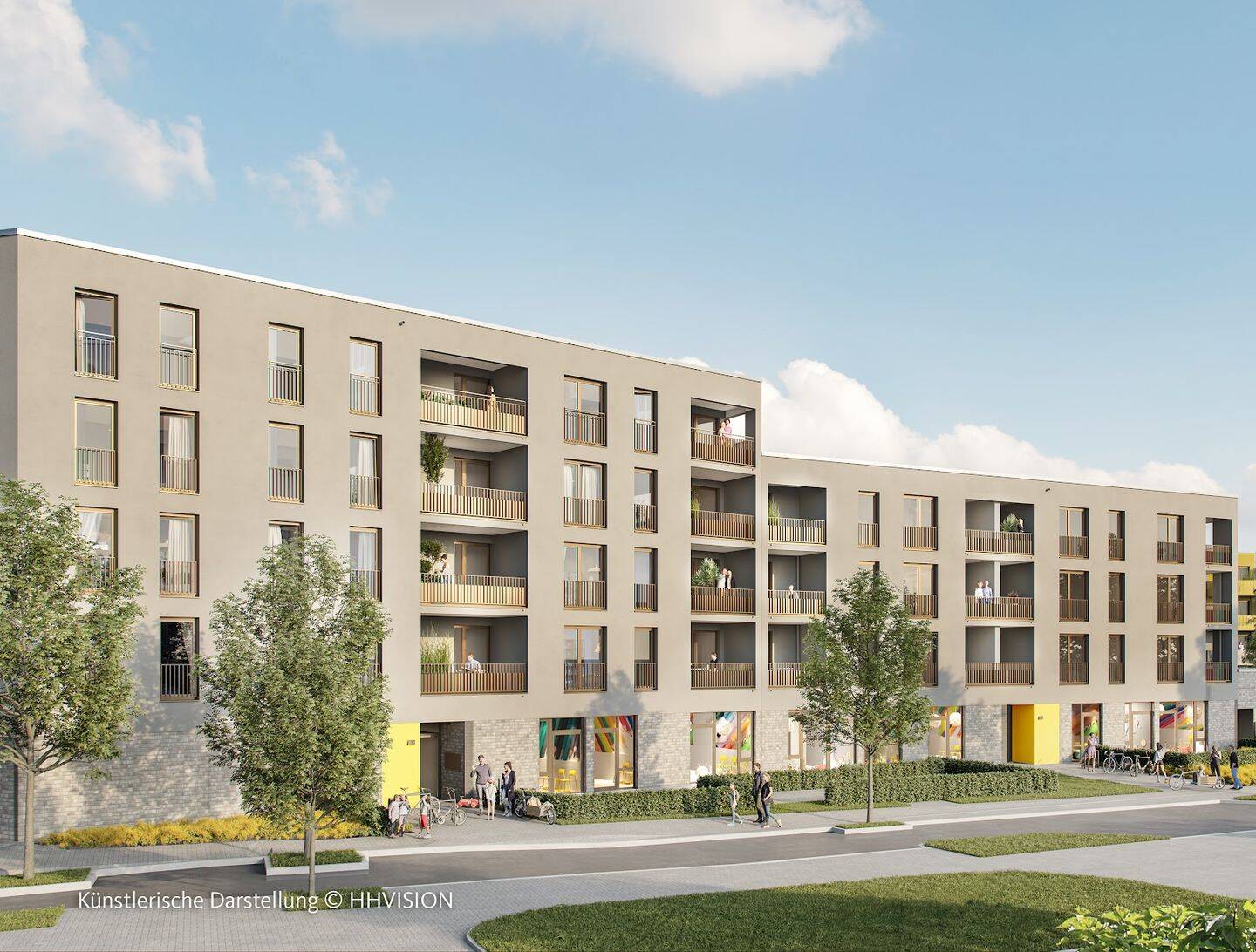 Großzügiger Neubaukomplex in Köln-Ossendorf mit vielfältigen Wohnangeboten, 50827 Köln (Ehrenfeld Bickendorf Neuehrenfeld Ossendorf)