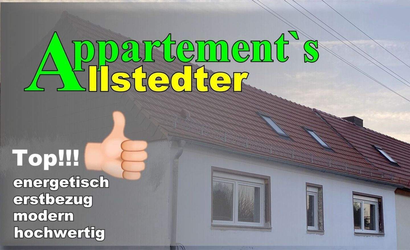 Schöne ZweiRaum-Dachgeschoss-Wohnung in Allstedt, 6542 Allstedt