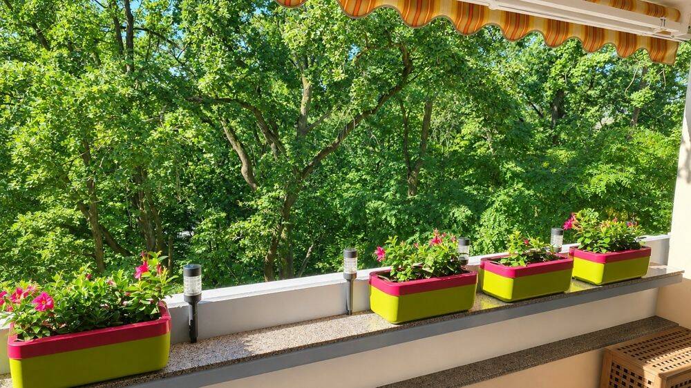 Großzügige möblierte 2 Zimmer mit Balkon und Blick ins Grüne nahe Olympiastadion, Stellplatz anmietbar, 14055 Berlin (Charlottenburg-Wilmersdorf Charlottenburg Grunewald Westend)