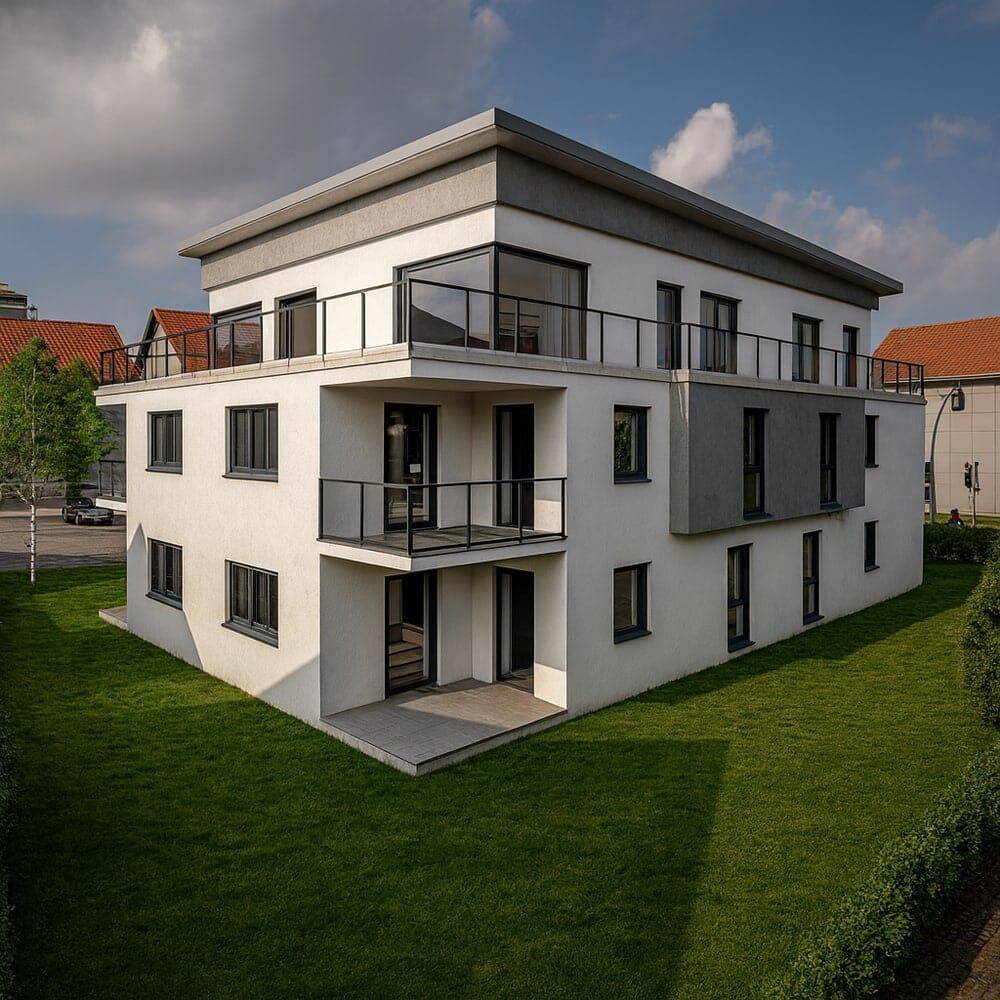 Moderne Neubauwohnung mit Privatgarten und Süd_Terrasse – Erstbezug***, 32549 Bad Oeynhausen