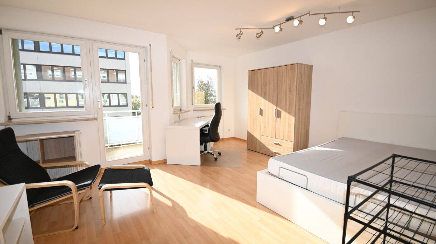 Ideal für den Single oder Pendler! Helles 1-Zimmer-Apartment mit Duplex-Parker in Nürnberg-Maxfeld, 90408 Nürnberg (Großreuth h. d. Veste Gärten h. d. Veste Maxfeld Nordbahnhof Sankt Johannis)