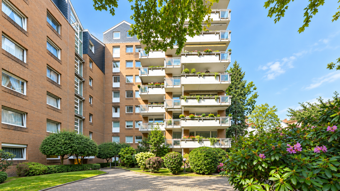 3-Zimmer-Wohnung mit Balkon und Tiefgaragenstellplatz im beliebten Briller Viertel, 42105 Wuppertal (Elberfeld)