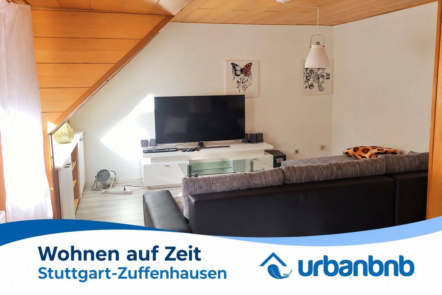Zeitwohnen Stuttgart in 2-Zimmerwohnung Zuffenhausen, 70435 Stuttgart (Stammheim Zuffenhausen)