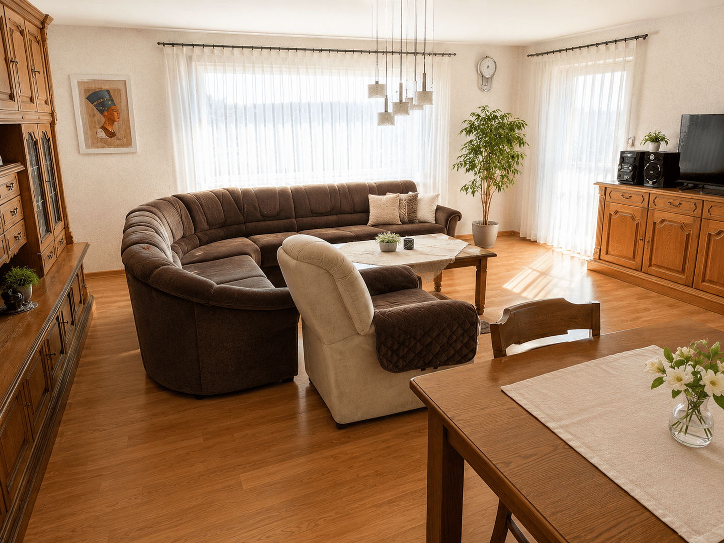 Wohnen wie im eigenen Haus – 100 m² Maisonette in Kleintettau, 96355 Tettau