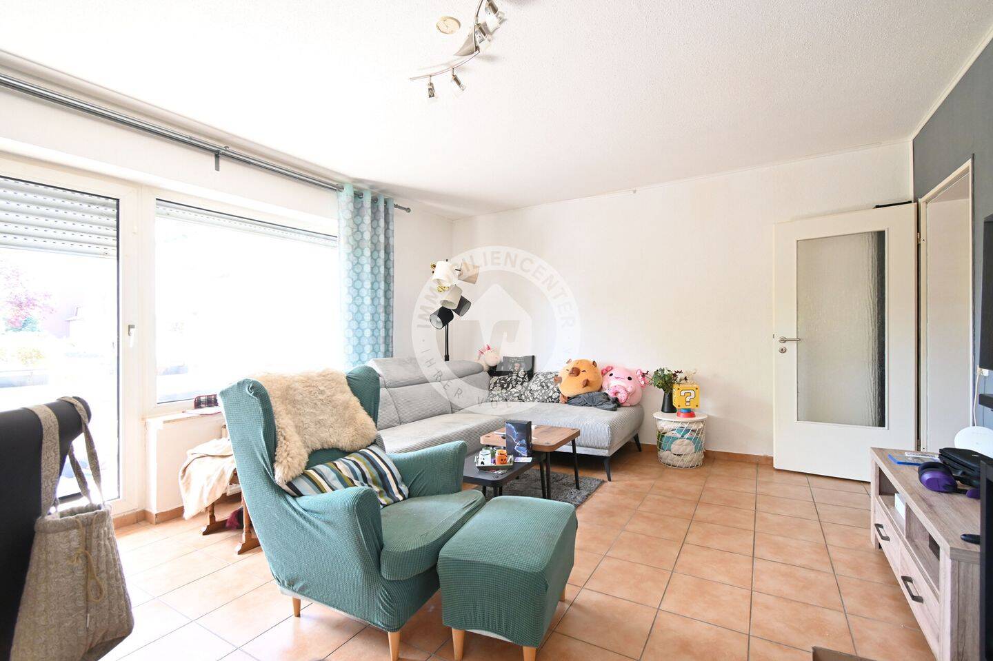 Gepflegte Erdgeschosswohnung mit Balkon, Garage und wohnlich ausgebautem Kellerbereich, 59368 Werne