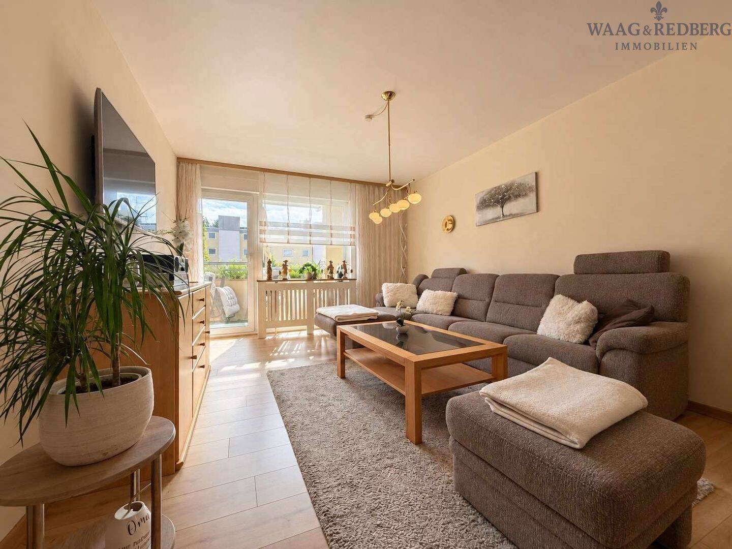 Gepflegte 3-Zimmer-Wohnung mit Südloggia in Nürnberg-Laufamholz, 90482 Nürnberg (Freiland Laufamholz Mögeldorf Rehhof Unterbürg)