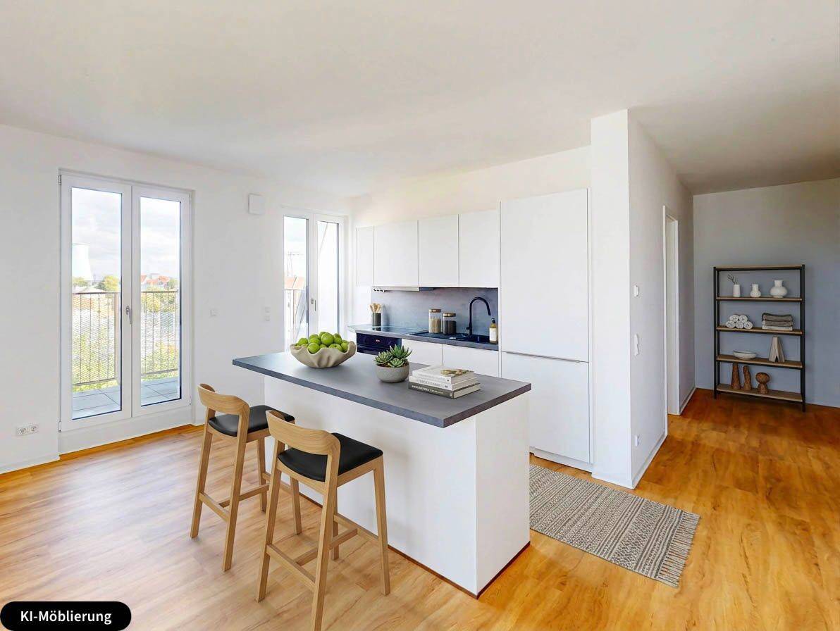 Ankommen & Wohlfühlen: 3 Zimmer mit hochwertiger Einbauküche, 1159 Dresden