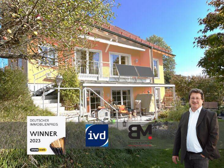 Nicht alltägliches Einfamilienhaus mit außergewöhnlichem Platzangebot und Einliegerwohnung, 86495 Eurasburg
