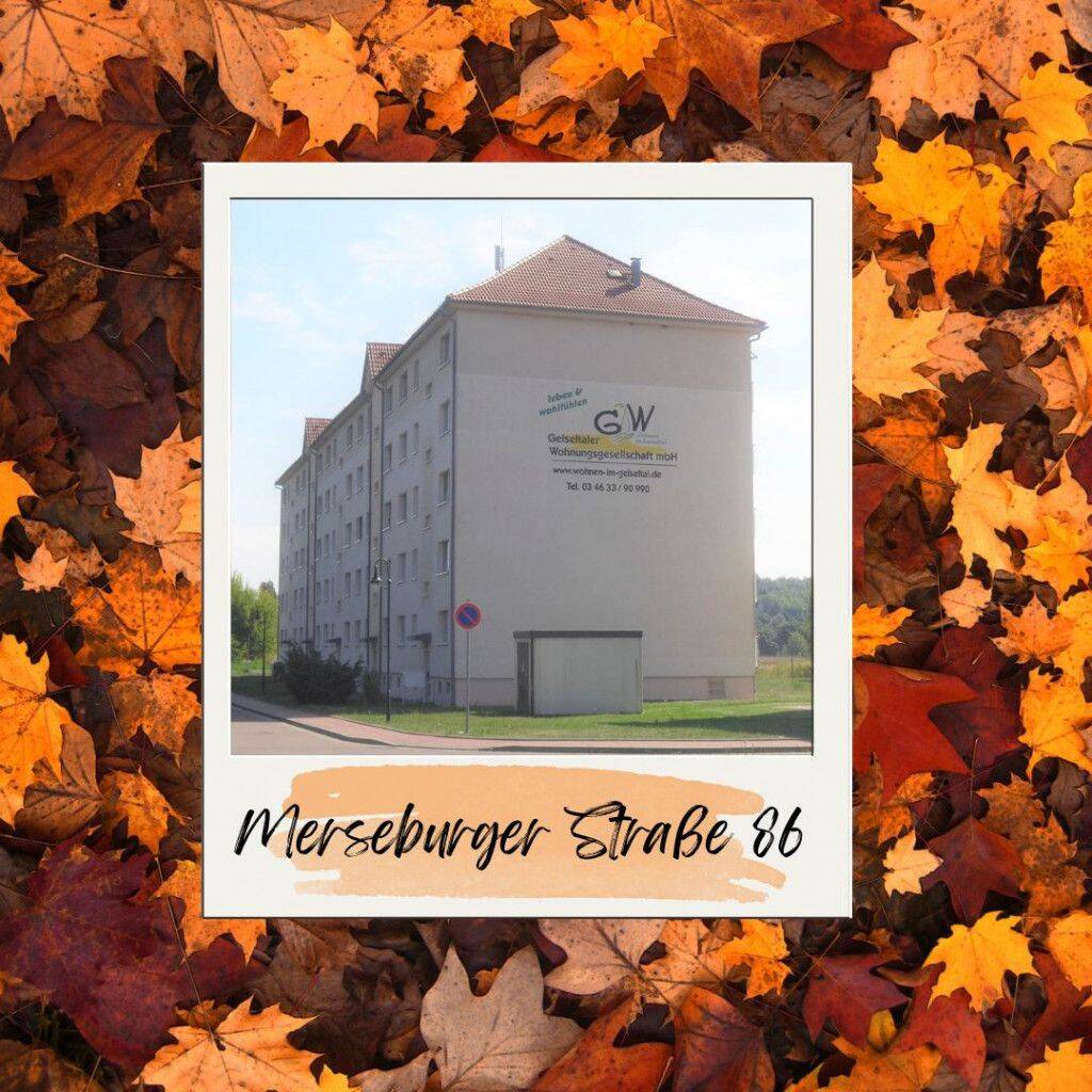 Schicke 2-Raum-Wohnung mit Balkon im Geiseltal, 6242 Braunsbedra