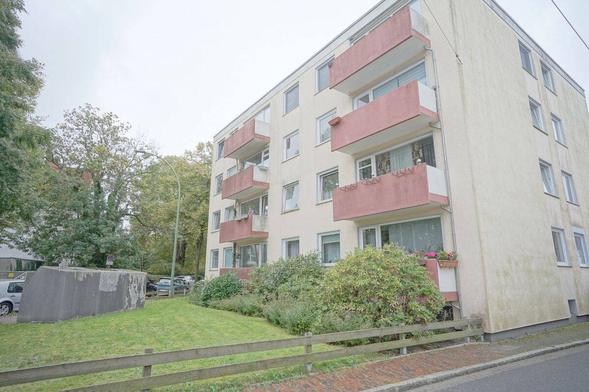 Volksbank Immobilien: Wohlfühlen in zentraler Lage: Gepflegte Wohnung mit Balkon, 27580 Bremerhaven (Lehe Speckenbüttel Weddewarden Überseehafen)