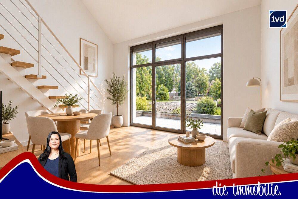 *** frisch sanierte 2- Zimmer Maisonette mit offenem Wohnkonzept und Balkon ***, 39110 Magdeburg (Diesdorf Stadtfeld West)