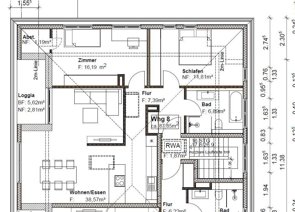 Erstbezug: Moderne 3-Zimmer-Wohnung mit Einbauküche, 85053 Ingolstadt (Ingolstadt Kothau Niederfeld Ringsee Rothenturm)