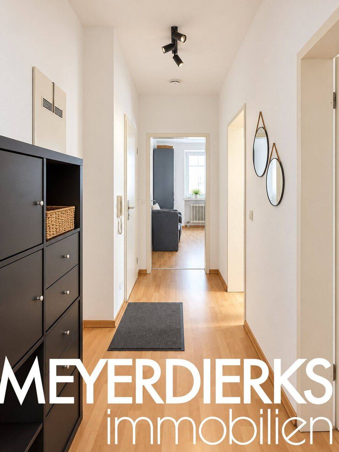 Donarstraße:  2-Zimmer-Wohnung mit Balkon, Terminbuchung über Link, siehe Beschreibung, 26123 Oldenburg (Oldb) (Bürgerfelde Donnerschwee Nadorst)