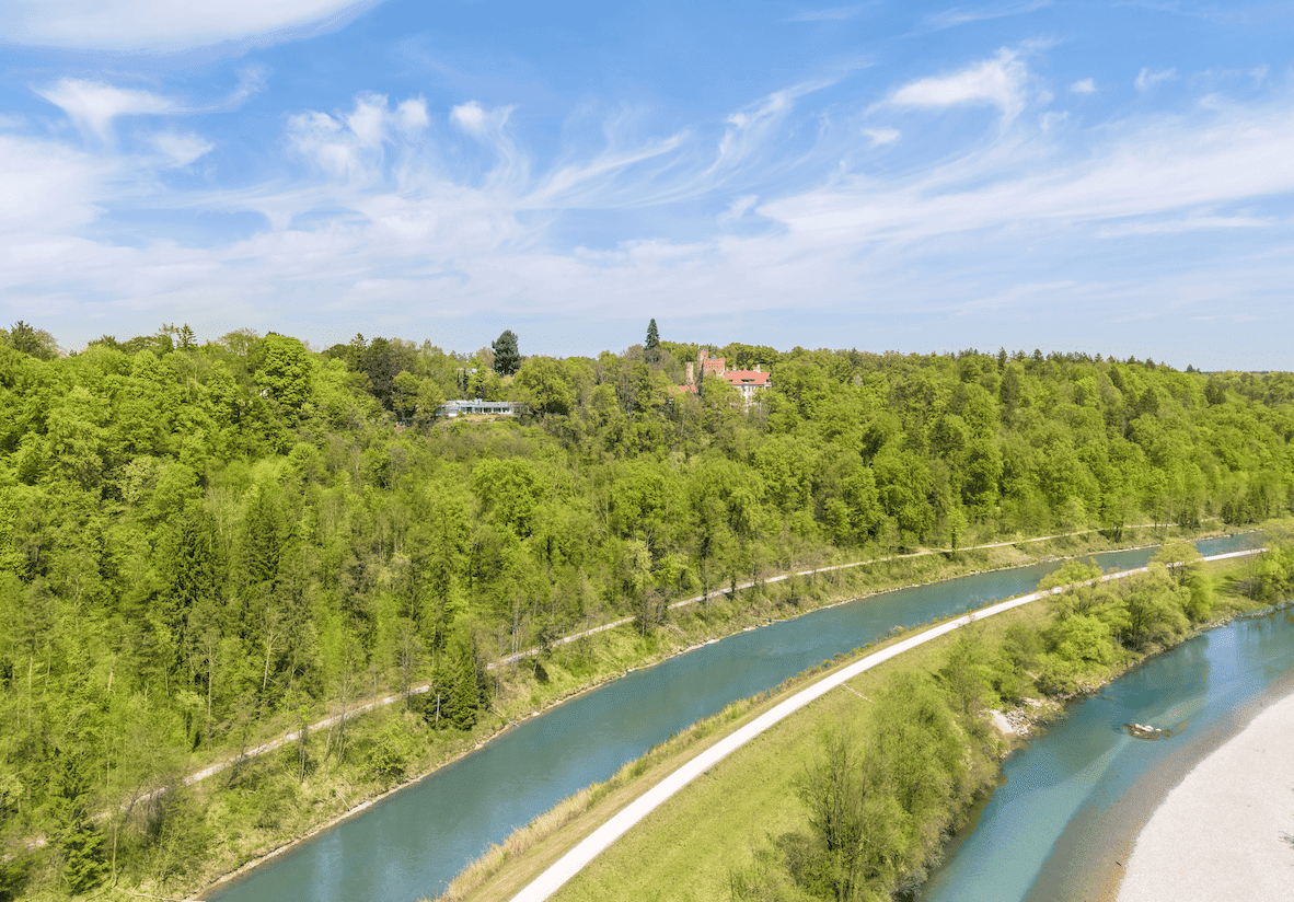 BESTANDS-VILLA 10km vom MÜNCHNER Marienplatz mit spektakulärem Blick 80km direkt auf die Zugspitze, 82049 Pullach i. Isartal