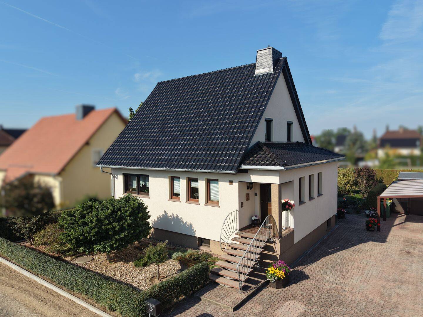 Einziehen und wohlfühlen – Attraktives Einfamilienhaus in ruhiger Lage von Glaubitz, 1612 Glaubitz