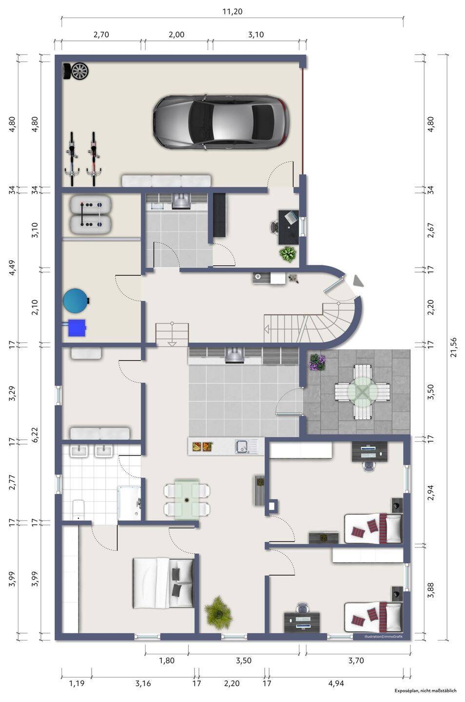 Helle 5-Zimmer-Wohnung in Bodersweier – Einzugsbereit & Modern, 77694 Kehl