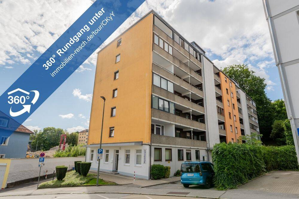 Wohnen in bester Lage! 2-Zimmer-Wohnung mit Balkon, Duschbad & EBK, 94032 Passau (Altstadt Haidenhof-Nord Haidenhof-Süd Innstadt)