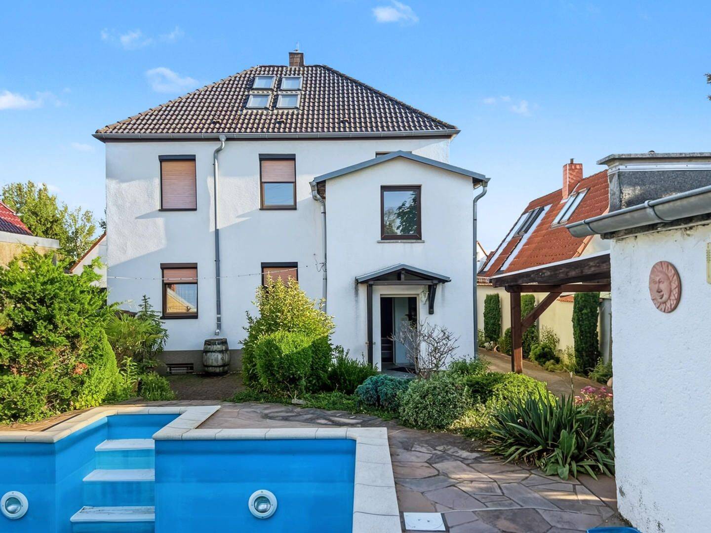 Familienidyll in Bad Dürrenberg: Einfamilienhaus mit Pool, massiver Garage und viel Platz, 6231 Bad Dürrenberg
