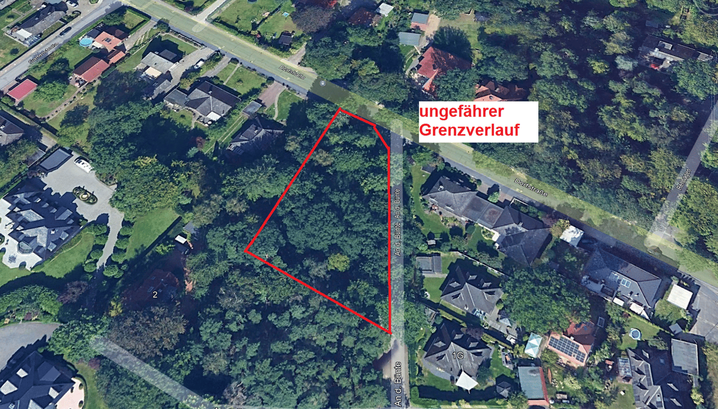 Baugrundstück 2.381 m² in bester Lage von 21365 Adendorf, Bauplatz, 21365 Adendorf