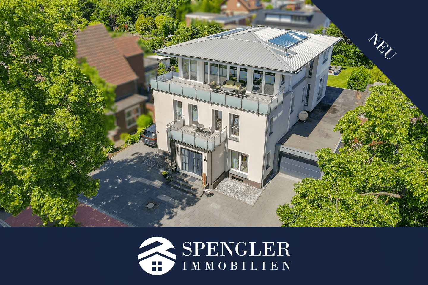 Villa mit barrierefreier Penthouse-Wohnung am Blauen See im Marienviertel, 46284 Dorsten
