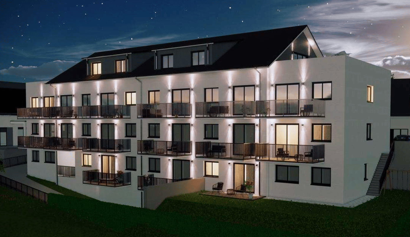 Neubau-Wohnung in Mallersdorf-Pfaffenberg: 2,5-Zimmer-Wohnung mit Balkon und KFW40 QNG Standard, 84066 Mallersdorf-Pfaffenberg