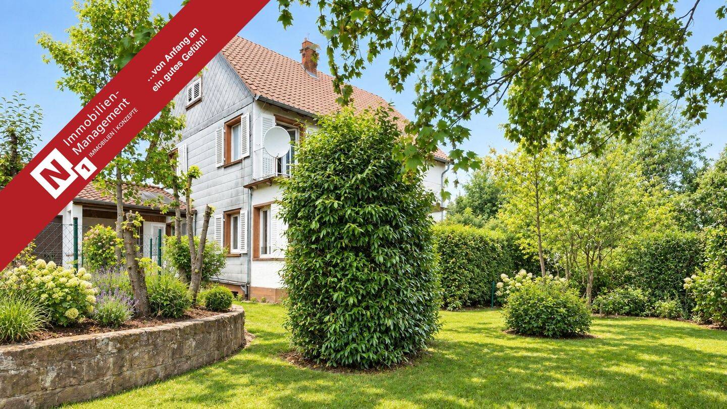 Repräsentatives Einfamilienhaus mit Garage und großzügigem Grundstück, 67678 Mehlingen
