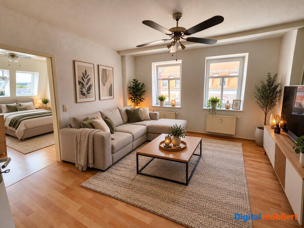 3-RAUMWOHNUNG | 89 m² | EBK | LÖBAU | 4. OG, 2708 Löbau