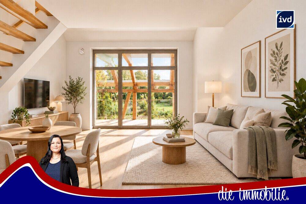 *** moderne offene Maisonettwohnung mit 3 Zimmern und Balkon ***, 39110 Magdeburg (Diesdorf Stadtfeld West)