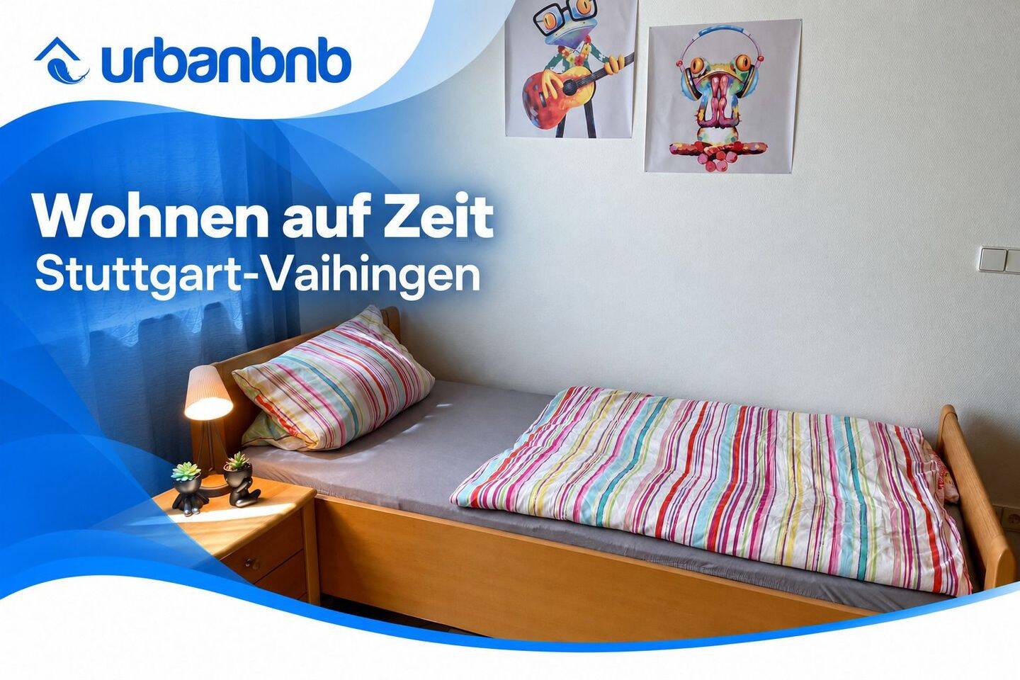 1-Zimwhg. in Stuttgart Vaihingen auf Zeit ab 1 Monat, 70565 Stuttgart (Dürrlewang Fasanenhof Möhringen Rohr Vaihingen)
