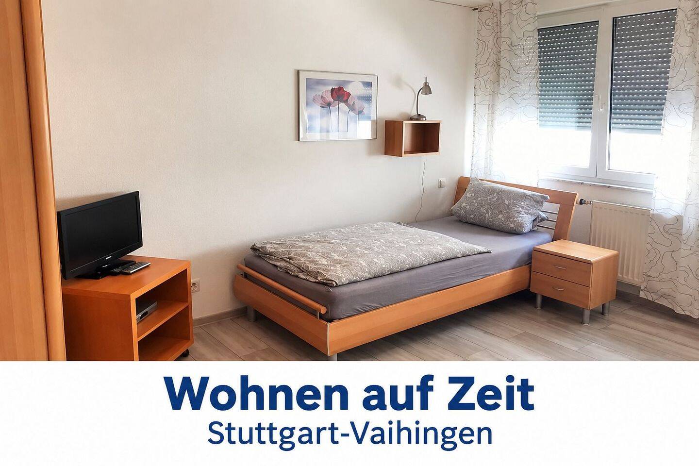 Stuttgart Vaihingen – möblierte 1-Zimwhg. auf Zeit, 70565 Stuttgart (Dürrlewang Fasanenhof Möhringen Rohr Vaihingen)