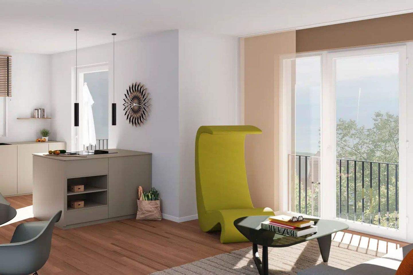 Neu: Großzügige 2-Zimmer Wohnung in Freiburg Betzenhausen, 79114 Freiburg im Breisgau (Betzenhausen Haslach Sankt Georgen Stühlinger Weingarten)