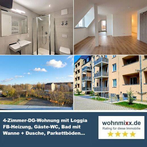 Ganz oben, mit allem Drum und Dran!, 9126 Chemnitz (Altchemnitz Bernsdorf Gablenz Lutherviertel Sonnenberg)