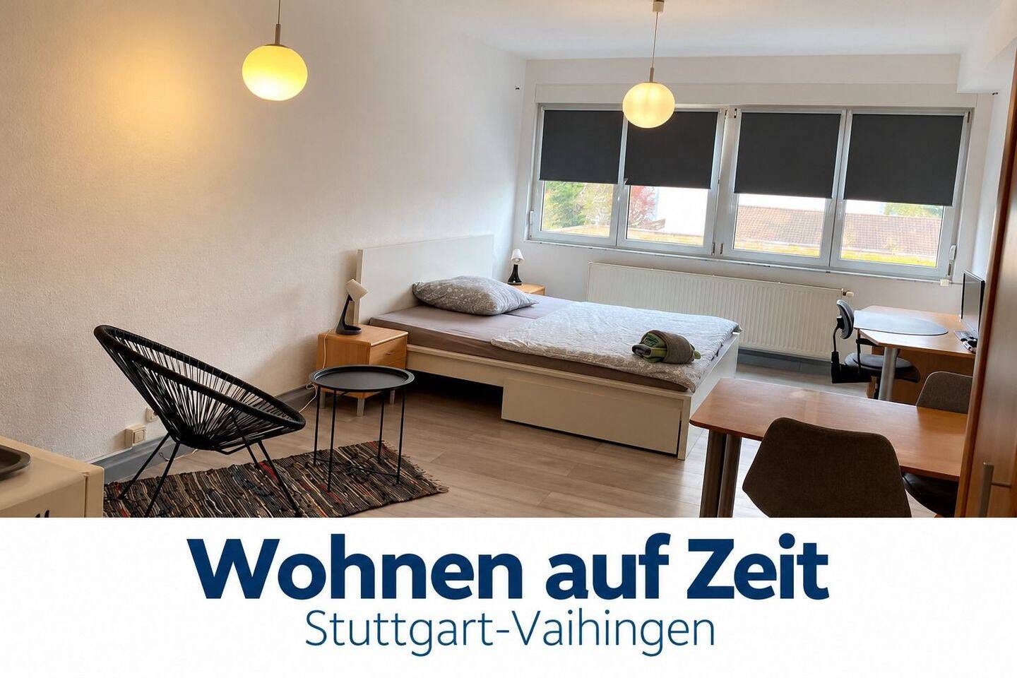1-Zimwhg. Stuttgart Vaihingen – Wohnen auf Zeit ab 1 Monat, 70565 Stuttgart (Dürrlewang Fasanenhof Möhringen Rohr Vaihingen)