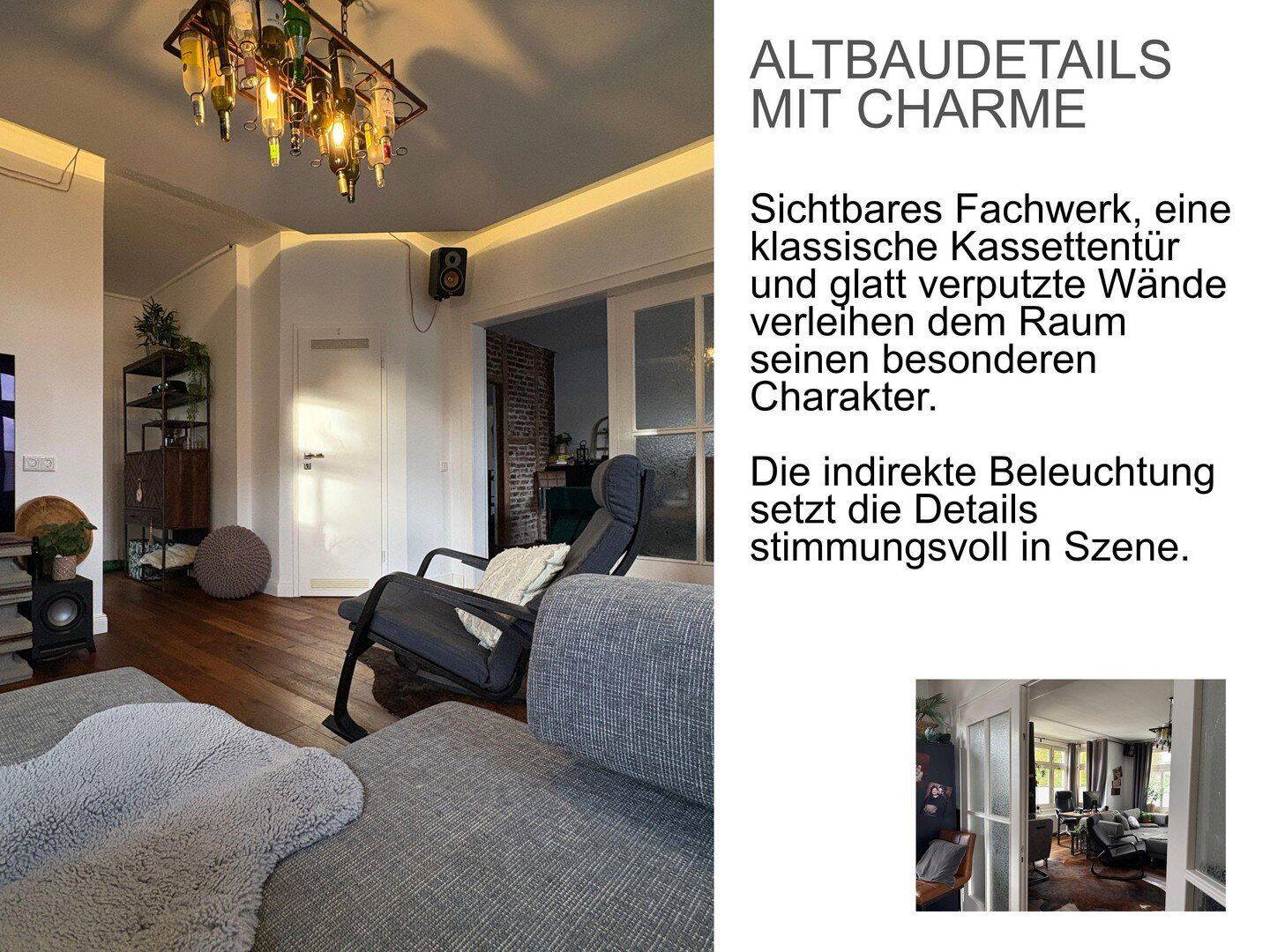 Todschicke Altbauwohnung mit Südwest-Balkon (provisionsfrei), 44879 Bochum (Dahlhausen Linden)