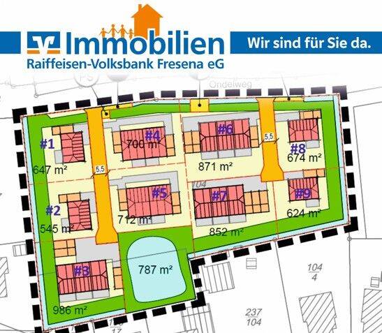 Bauplatz mit 647m², 26553 Dornum