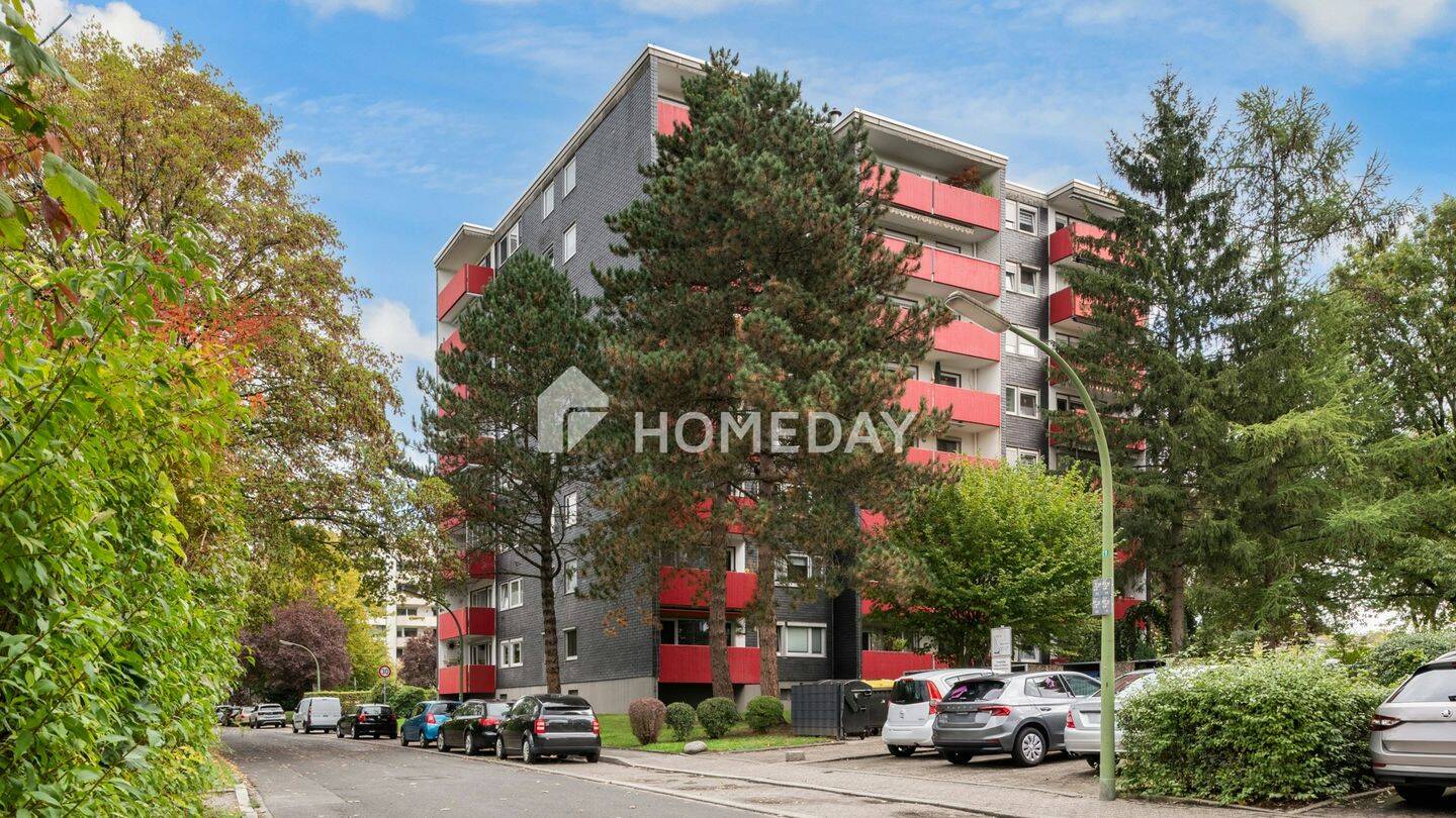 Bezugsfrei mit Weitblick: Hell geschnittene 3-Zimmer-Wohnung mit Balkon inklusive Stellplatz, 44625 Herne (Herne-Mitte Herne-Süd Holsterhausen Sodingen)