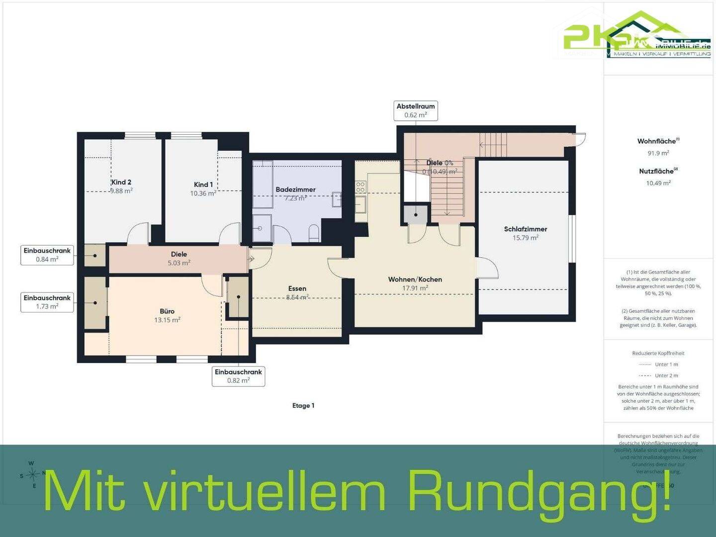 Sanierungsprojekt mit Perspektive: Dachgeschosswohnung mit 6 Zimmer, Carport und 190 m² Garten, 55481 Nieder Kostenz