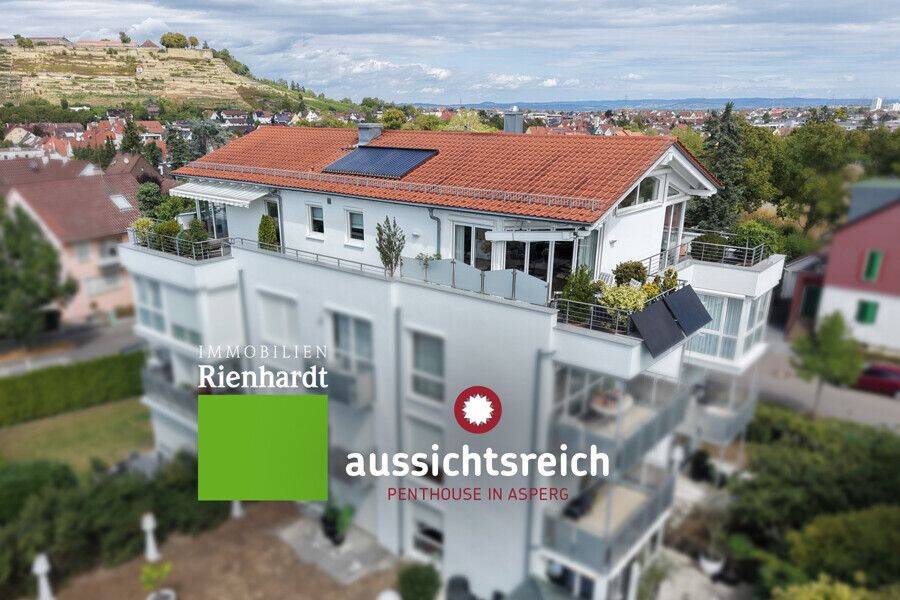 Aussichtsreich! Exklusives Penthouse in Asperg, 71679 Asperg