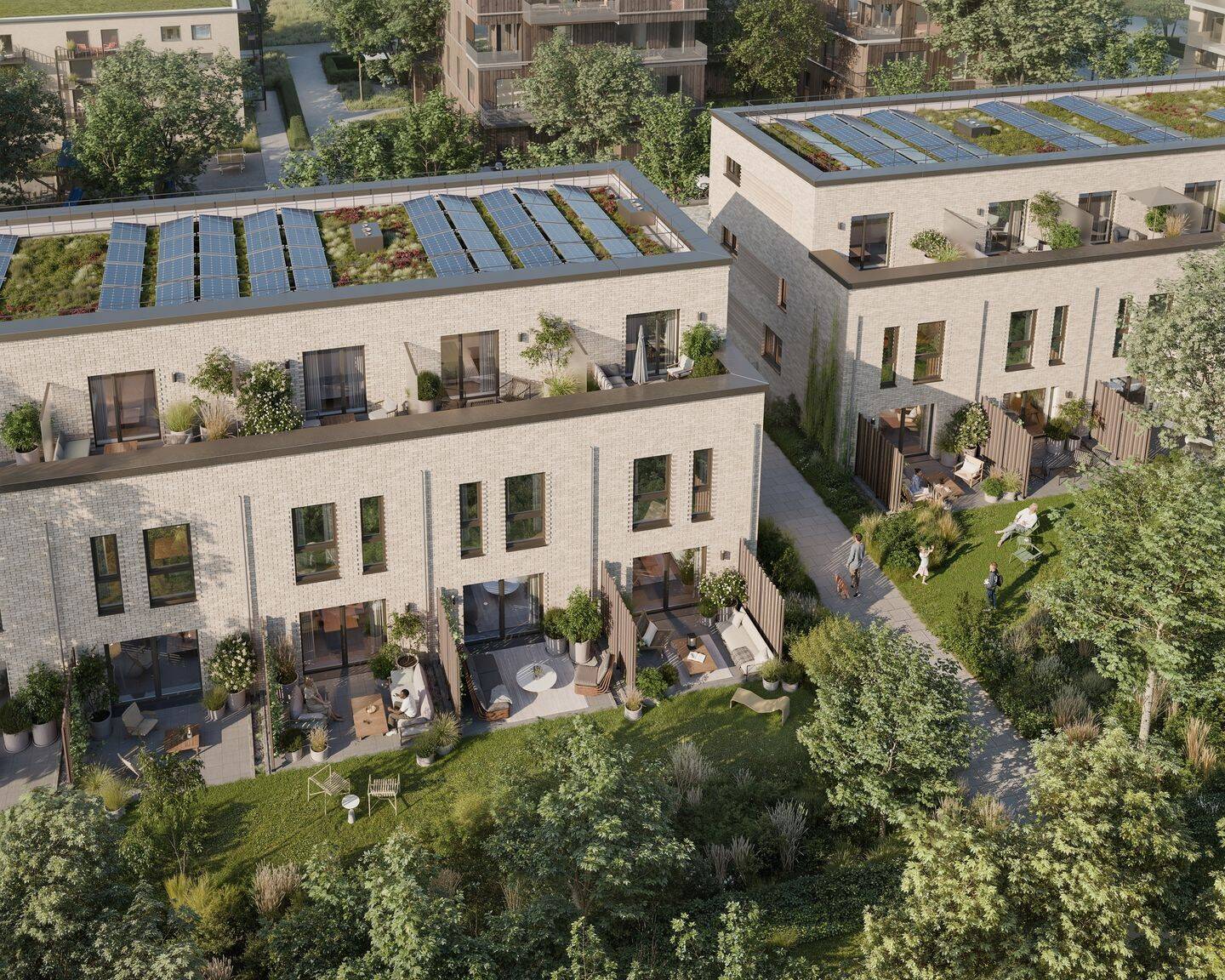 Townhouse-Living in Othmarschen: stilvoll wohnen mit viel Freiraum und eignem Garten und Dachterasse, 22763 Hamburg (Altona Othmarschen Ottensen)