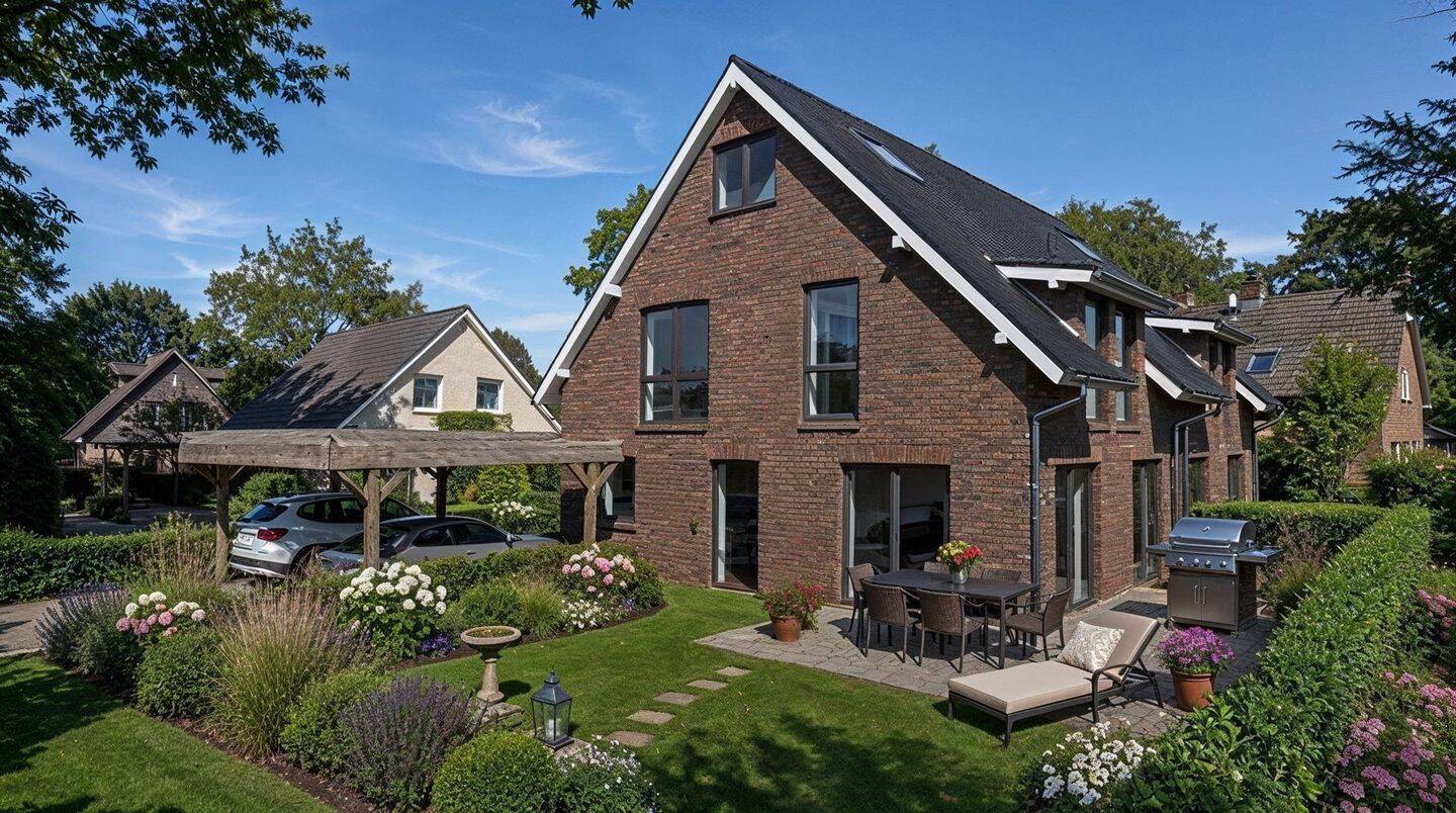 2 Minuten zur S1 Wellingsbüttel. Moderne Doppelhaushälfte mit Wohnkeller und ausgebautem Spitzboden (TF1), 22391 Hamburg (Wandsbek)
