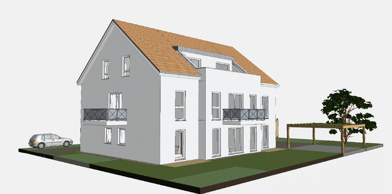 Schöne 3-Zimmer-Neubauwohnung mit Hobbyraum in Hallbergmoos – KfW 40 QNG, 85399 Hallbergmoos