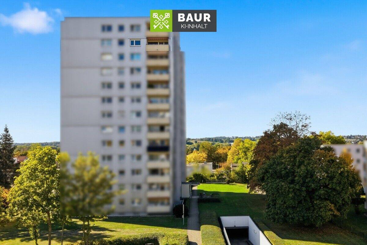 360° | Helle 2-Zimmer-Wohnung mit traumhafter Aussicht im 11. Obergeschoss, 88250 Weingarten